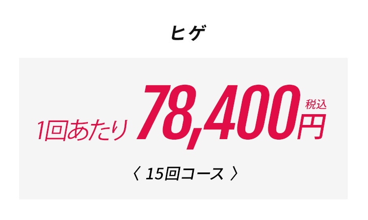 ヒゲ全体セット